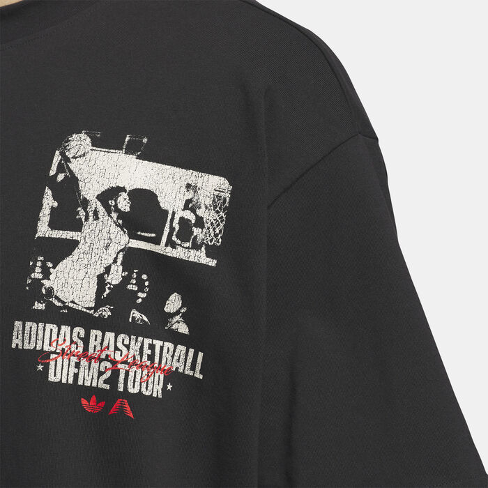 adidas Men's A.E. Graphic T-Shirt Black adidas Men's A.E. Graphic T-Shirt Black image number 3