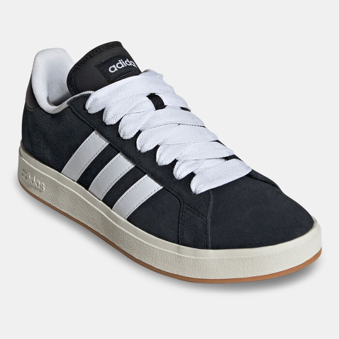 adidas Men's Grand Court Base 00s Shoes Black image number 1