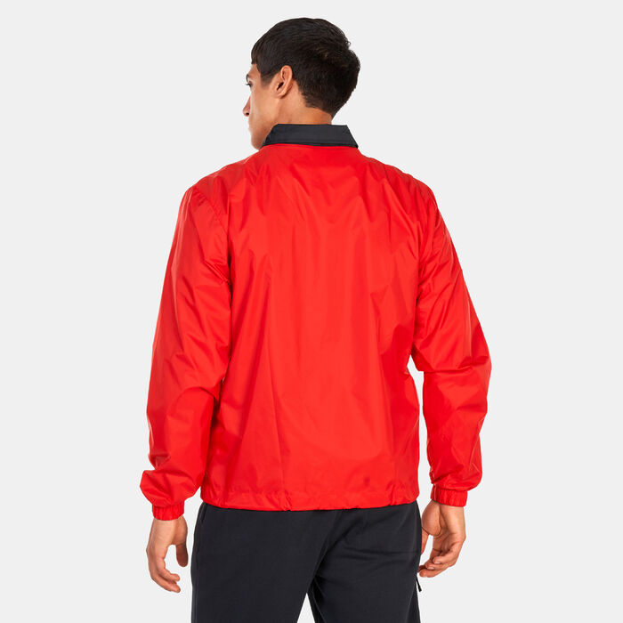 Nike Men's NBA Chicago Bulls Courtside Jacket Red image number 1
