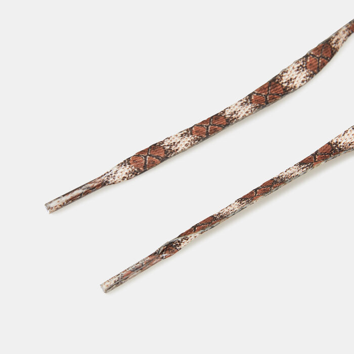 TUBELACES Flat Shoelaces (5 Pieces) Brown image number 2