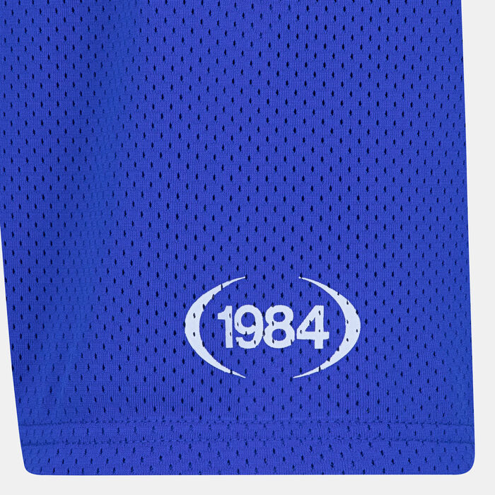 Jordan Kids' 1984 Jumpman Mesh Shorts Blue Jordan Kids' 1984 Jumpman Mesh Shorts Blue image number 2