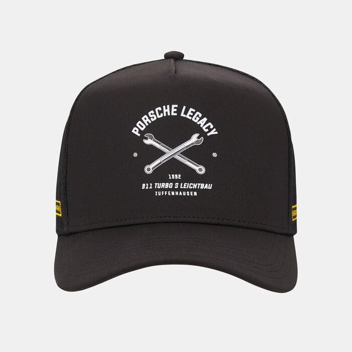 PUMA Porsche Legacy Garage Crew Trucker Cap Black PUMA Porsche Legacy Garage Crew Trucker Cap Black image number 0