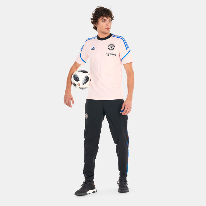 adidas Men's Manchester United Condivo 22 Training T-Shirt Pink adidas Men's Manchester United Condivo 22 Training T-Shirt Pink image number 2