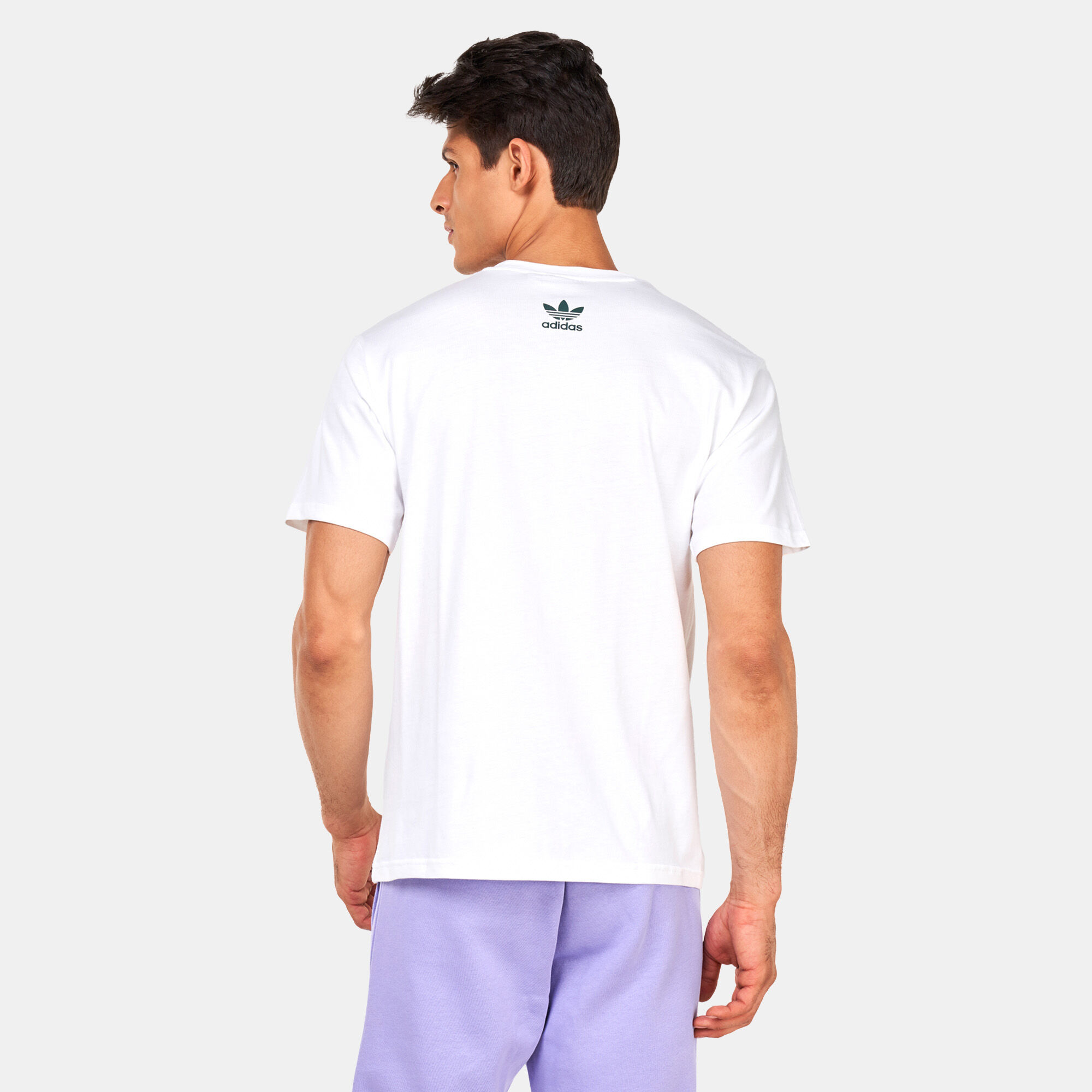 Buy adidas Originals Men s Cartoon Trefoil T Shirt White in KSA SSS