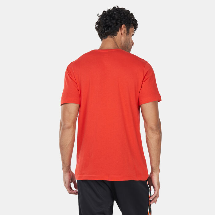 Nike Men's Sportswear Multi Swoosh T-Shirt Red Nike Men's Sportswear Multi Swoosh T-Shirt Red image number 1