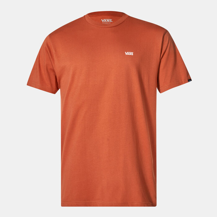 Vans Men's Left Chest Logo T-Shirt Orange Vans Men's Left Chest Logo T-Shirt Orange image number 0