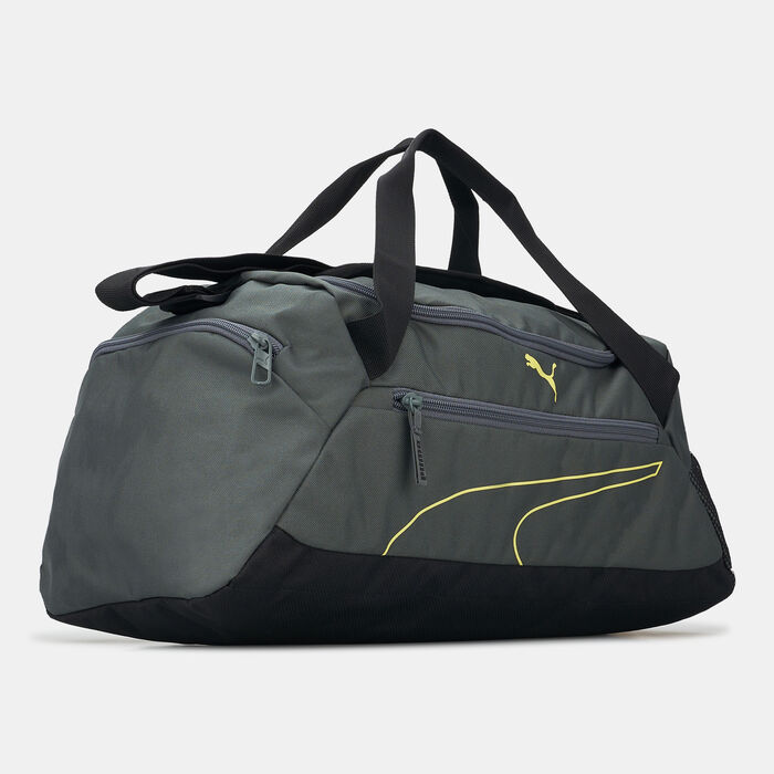 PUMA Fundamentals Small Sports Bag Grey PUMA Fundamentals Small Sports Bag Grey image number 2