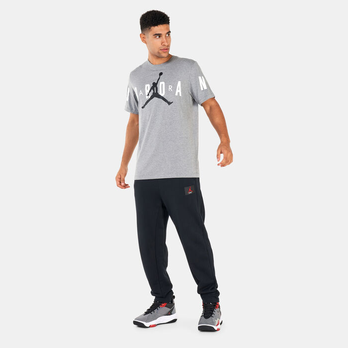 Jordan Men's Air Stretch T-Shirt Grey Jordan Men's Air Stretch T-Shirt Grey image number 2