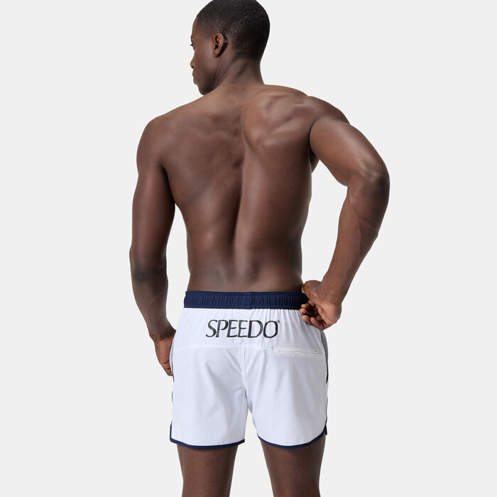 Speedo Men's Logo Volley Swimming Shorts White Speedo Men's Logo Volley Swimming Shorts White image number 1