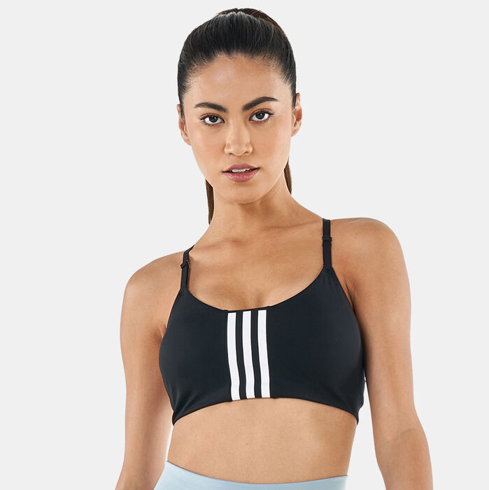 adidas Women's Aeroimpact Training Light Support Sports Bra Black adidas Women's Aeroimpact Training Light Support Sports Bra Black image number 0
