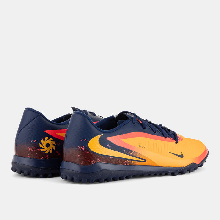 Nike Men's Phantom 6 Low Academy Turf Ground Football Shoes Orange Nike Men's Phantom 6 Low Academy Turf Ground Football Shoes Orange image number 2