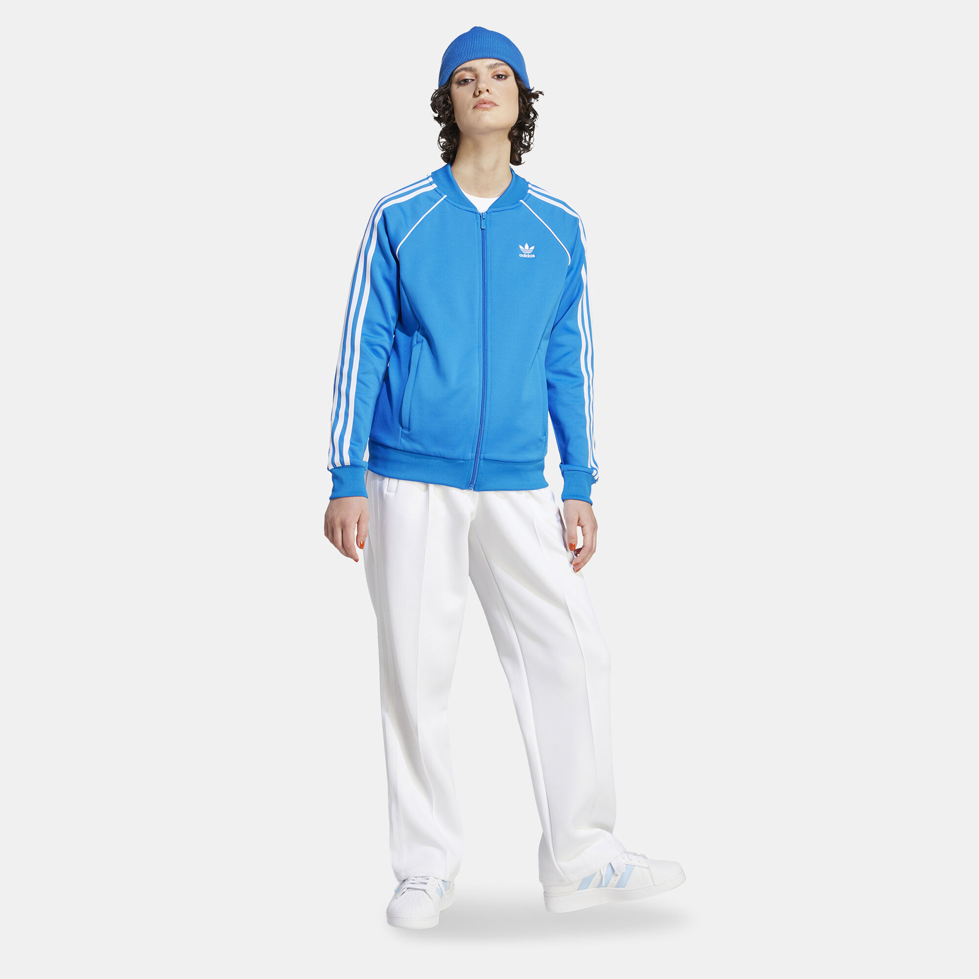 Sst track online jacket dark blue