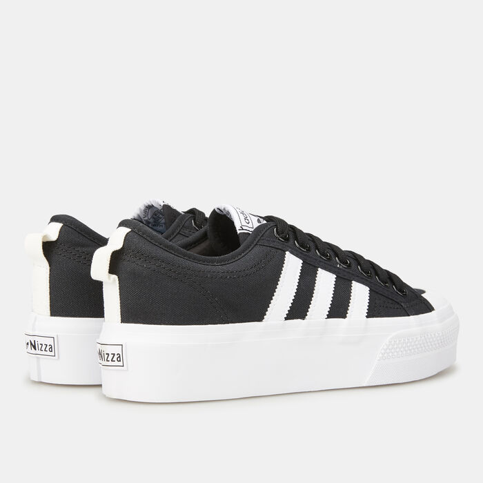 adidas Originals Women's Nizza Platform Shoe Black image number 2