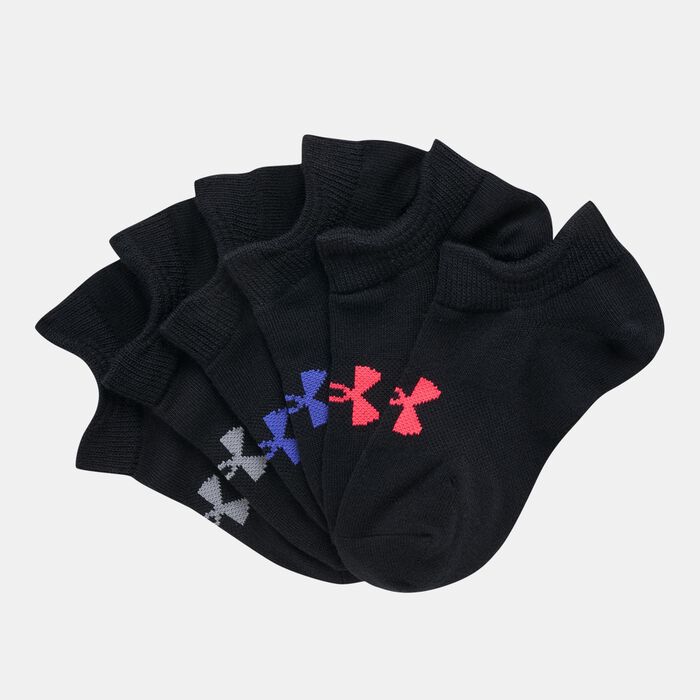 Kids’ Essential No Show Socks (6 Pairs) (Older Kids) Kids’ Essential No Show Socks (6 Pairs) (Older Kids) image number 0