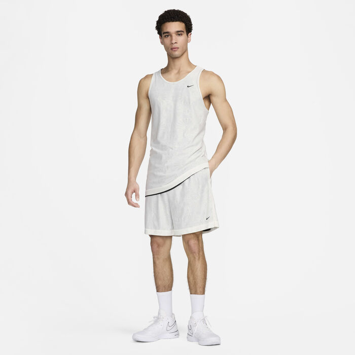 Nike Men's Standard Issue Dri-FIT Reversible Basketball Shorts White Nike Men's Standard Issue Dri-FIT Reversible Basketball Shorts White image number 6