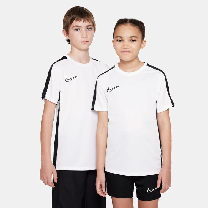 Nike Kids' Dri-FIT Academy23 Football Top White Nike Kids' Dri-FIT Academy23 Football Top White image number 0