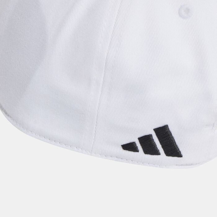adidas Real Madrid Home Baseball Cap White adidas Real Madrid Home Baseball Cap White image number 2