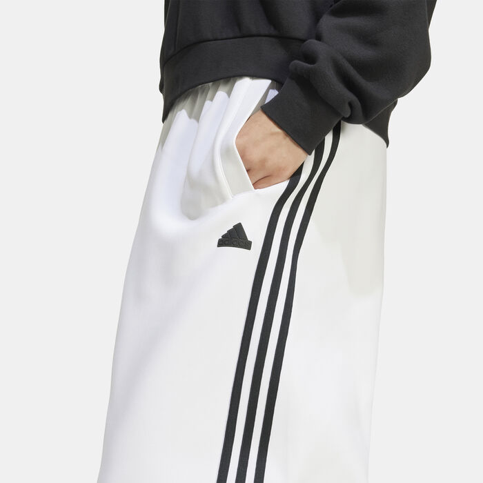adidas Women's Future Icons 3-Stripes Parachute Pants White adidas Women's Future Icons 3-Stripes Parachute Pants White image number 4