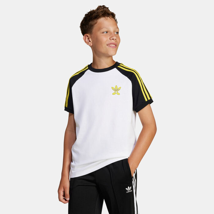 adidas Originals Kids' x Smiley World T-Shirt White image number 0