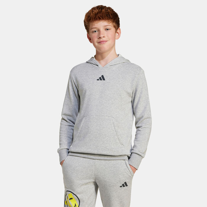 adidas Kids' Smileyworld Hoodie Grey adidas Kids' Smileyworld Hoodie Grey image number 0