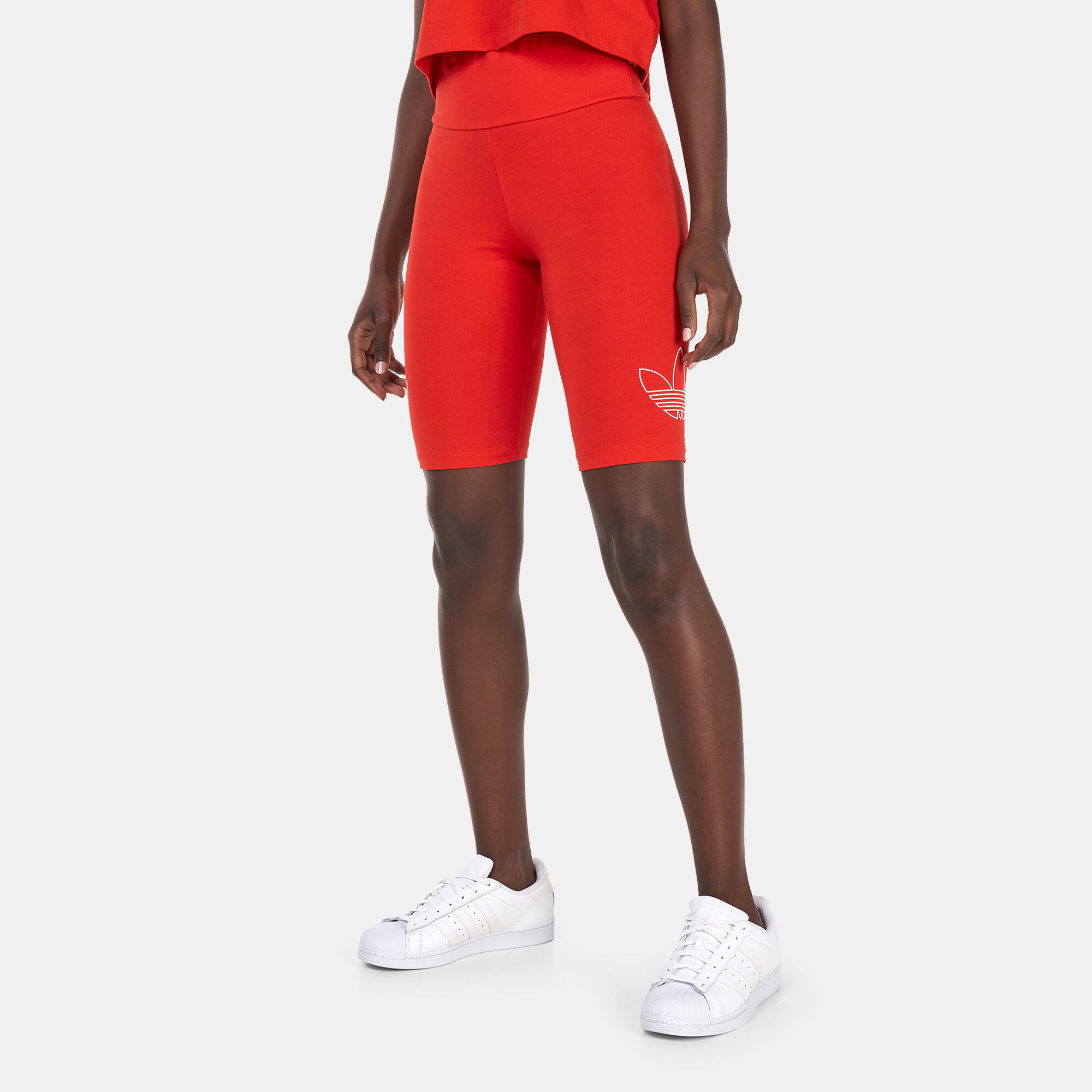 Women s Bike Shorts Red adidas Originals in KSA SSS