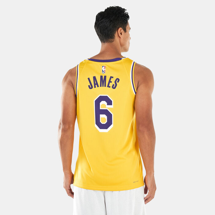 Nike Youth Los Angeles Lakers Lebron James Icon Edition Swingman Jersey