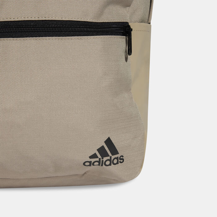 adidas Classic Horizontal 3-Stripes Backpack Beige adidas Classic Horizontal 3-Stripes Backpack Beige image number 4