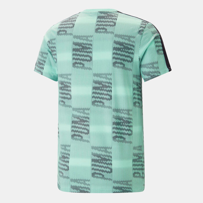 PUMA Men's T7 Sport T-Shirt Green PUMA Men's T7 Sport T-Shirt Green image number 1
