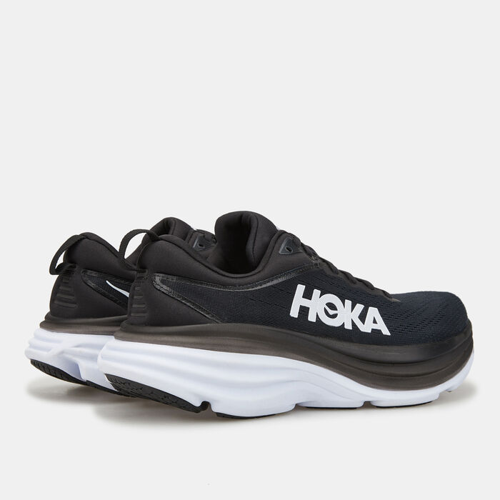 HOKA Women's Bondi 8 Running Shoe Black HOKA Women's Bondi 8 Running Shoe Black image number 2