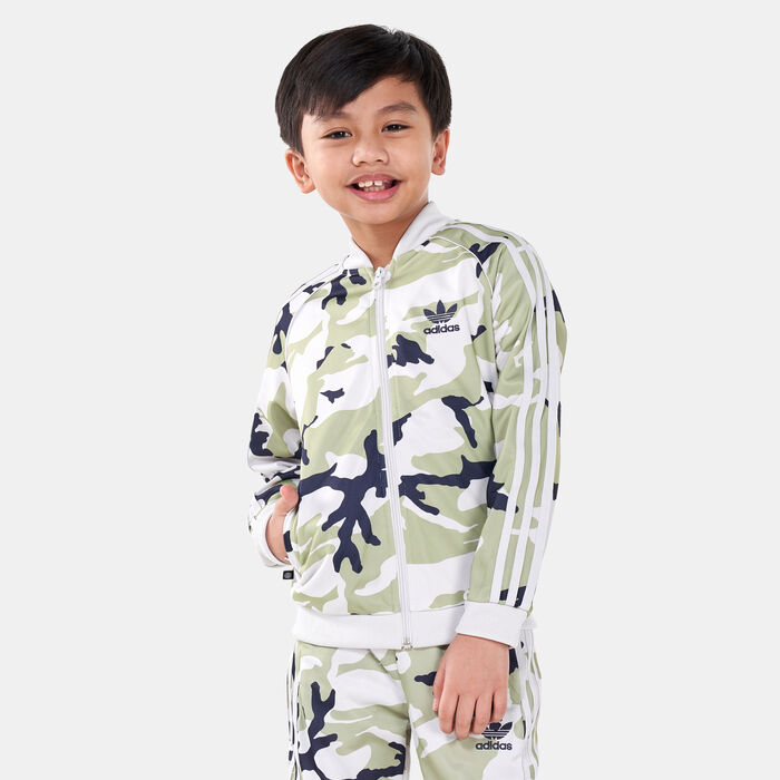 adidas Originals Kids' Camo SST Track Jacket Multi-Color image number 0