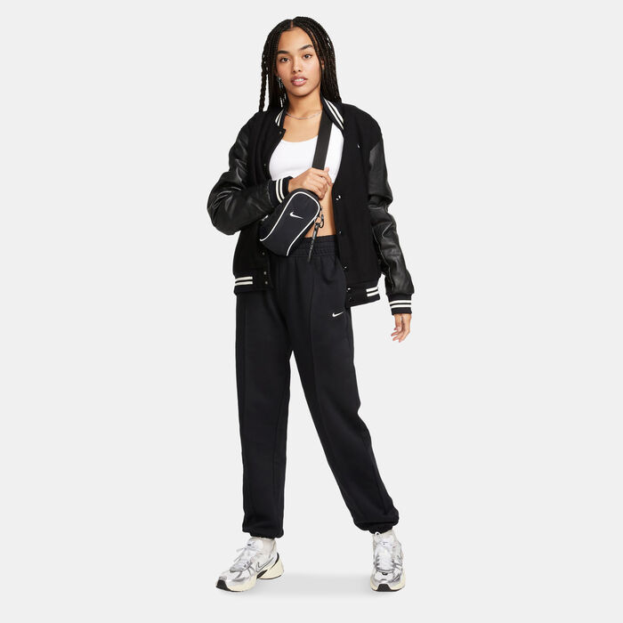 Nike Women's Sportswear Fleece Trousers Black Nike Women's Sportswear Fleece Trousers Black image number 2