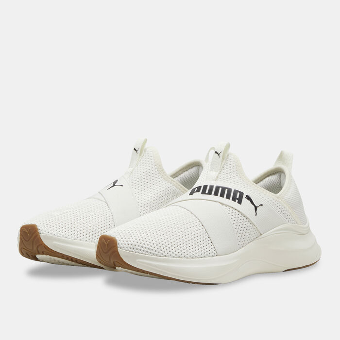PUMA Women's SOFTRIDE Harmony Running Slip-On Shoes White PUMA Women's SOFTRIDE Harmony Running Slip-On Shoes White image number 1
