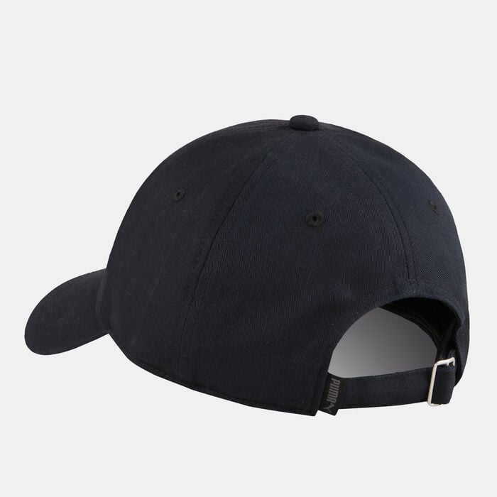 PUMA Wardrobe Essentials Graphic Dad Cap Black PUMA Wardrobe Essentials Graphic Dad Cap Black image number 1