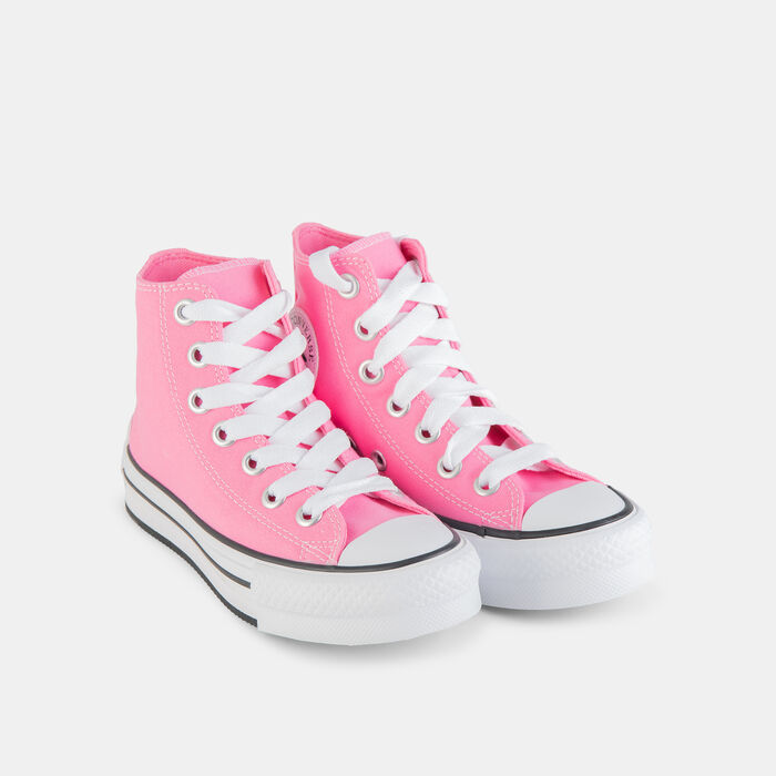 Converse Kids' Chuck Taylor All Star Eva Lift Platform Shoes Pink Converse Kids' Chuck Taylor All Star Eva Lift Platform Shoes Pink image number 1