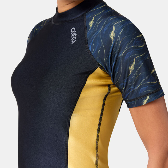 COEGA Women's Swimming Rashguard Black COEGA Women's Swimming Rashguard Black image number 3