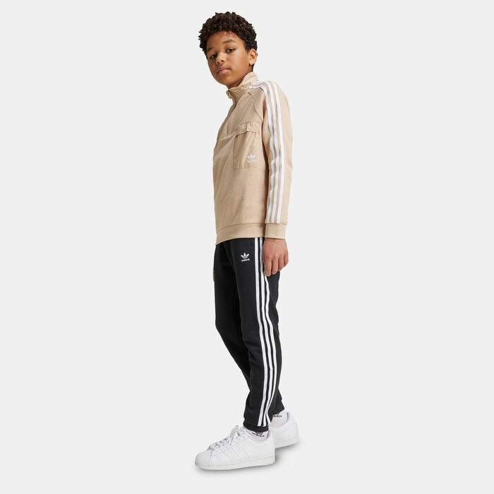 adidas Originals Kids' Trefoil Pants Black adidas Originals Kids' Trefoil Pants Black image number 2