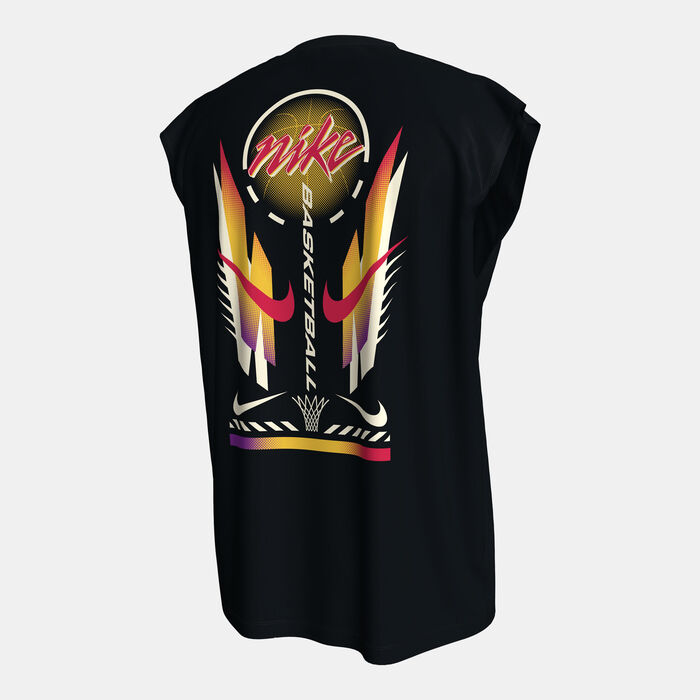 Nike Men's Basketball T-Shirt Black image number 2