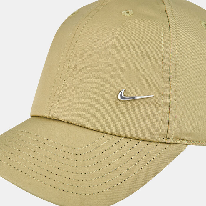 Nike Unisex Heritage86 Metal Swoosh Cap Beige image number 2