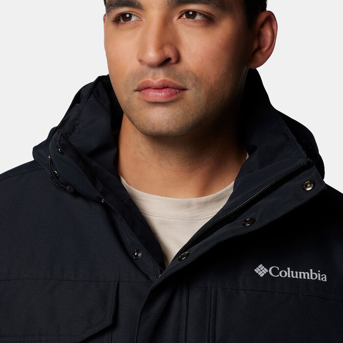 Columbia Men's Landroamer II Waterproof Parka Jacket Black Columbia Men's Landroamer II Waterproof Parka Jacket Black image number 3