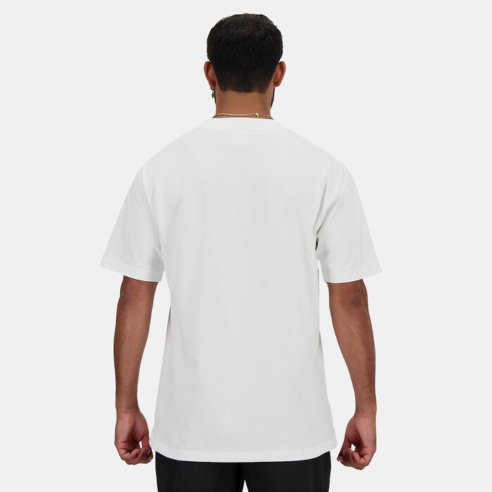 New Balance Men's Athletics Graphic T-Shirt White New Balance Men's Athletics Graphic T-Shirt White image number 1