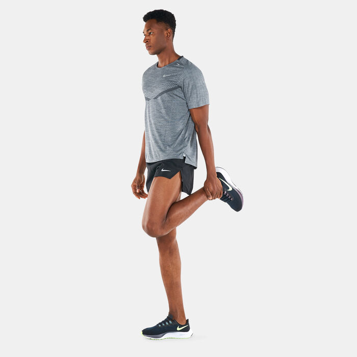 Nike Men's Dri-FIT ADV Techknit Ultra T-Shirt Grey Nike Men's Dri-FIT ADV Techknit Ultra T-Shirt Grey image number 2