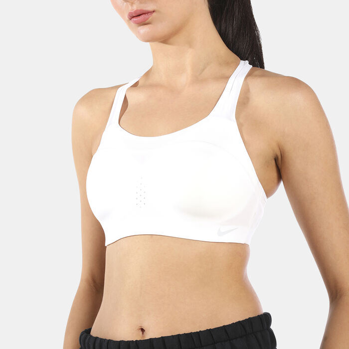 Nike Women's Alpha Sports Bra White Nike Women's Alpha Sports Bra White image number 3
