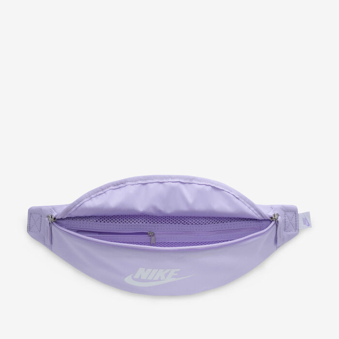 Nike Heritage Waist Bag Purple Nike Heritage Waist Bag Purple image number 4