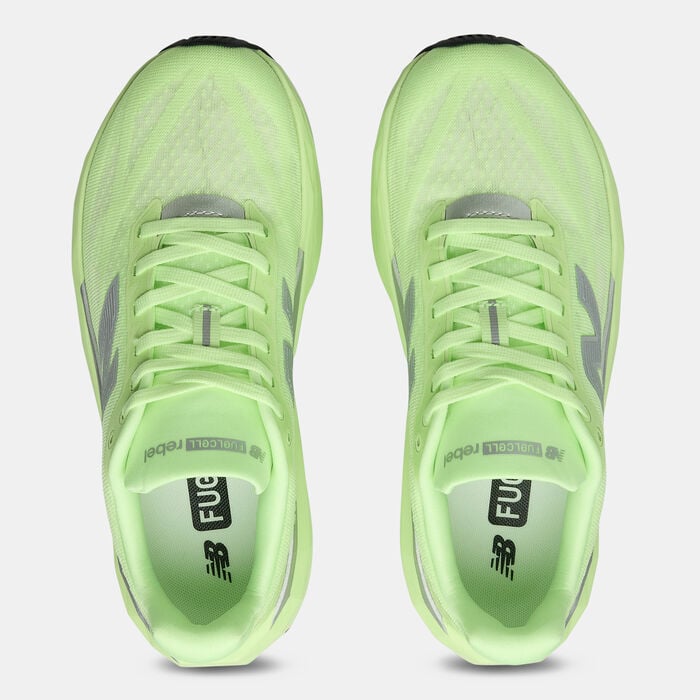 New Balance Women's FuelCell Rebel v5 Running Shoes Green New Balance Women's FuelCell Rebel v5 Running Shoes Green image number 4