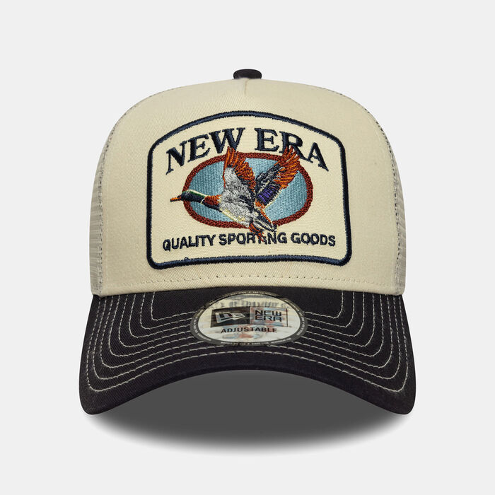 New Era Men's Animal Patch Trucker Cap Blue New Era Men's Animal Patch Trucker Cap Blue image number 0