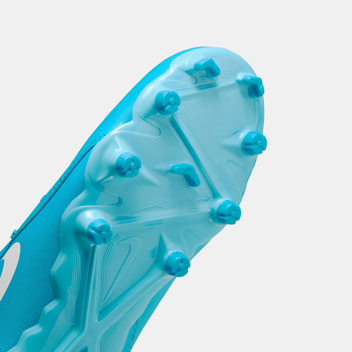 Nike Kids' Phantom GX 2 Academy Multi-Ground Football Shoes Blue image number 10