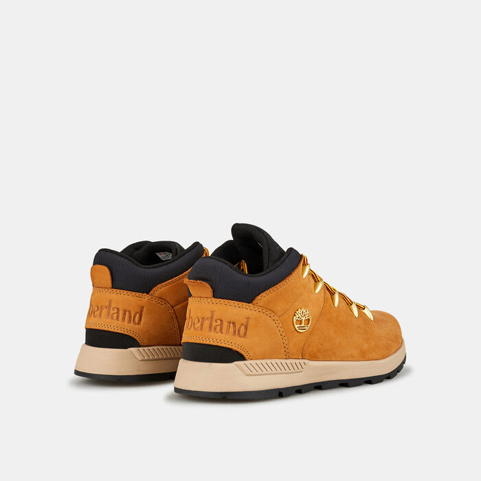 Timberland Kids' Sprint Trekker Mid Hiking Shoe yellow image number 2