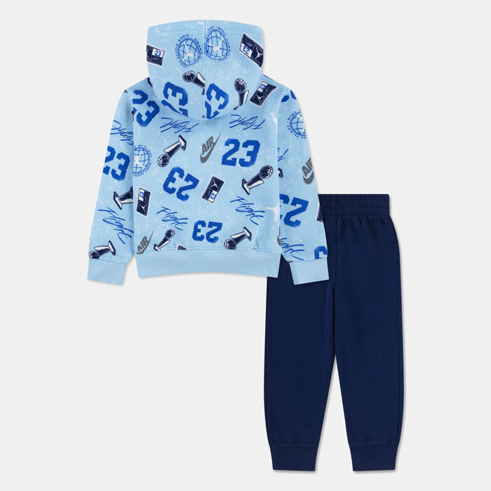 Nike Kids' Brand Skeleton Jumpman T-Shirt Blue Nike Kids' Brand Skeleton Jumpman T-Shirt Blue image number 1