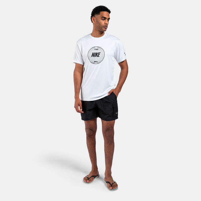 Nike Swim Men's Voyage Volley Swimming Shorts Black Nike Swim Men's Voyage Volley Swimming Shorts Black image number 5