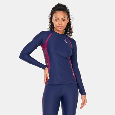 COEGA Women's Swimming Rashguard Blue